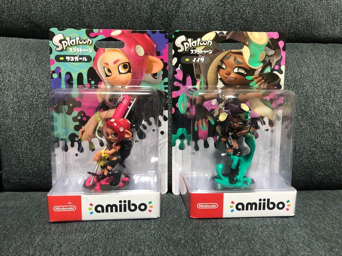 未開封 イイダ タコガール 2点セット スプラトゥーン amiibo スプラ