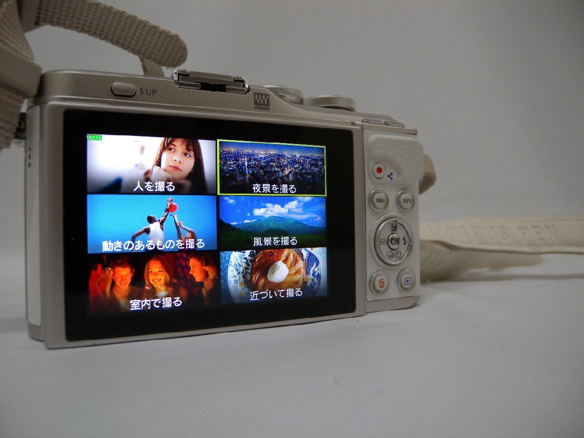 オリンパス デジタルカメラ ミラーレス一眼 E-PL10 EZダブルズーム レンズ キット 中古品_画像4