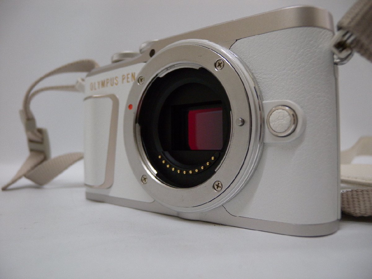 オリンパス デジタルカメラ ミラーレス一眼 E-PL10 EZダブルズーム レンズ キット 中古品_画像3
