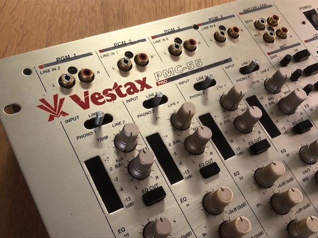 VESTAX ベスタクス 名機 PMC-55 （メンテ済）DJミキサー 品