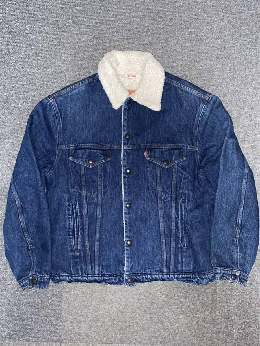 当社の 70608-0217 ユーロリーバイス Levi's デニムボアジャケット