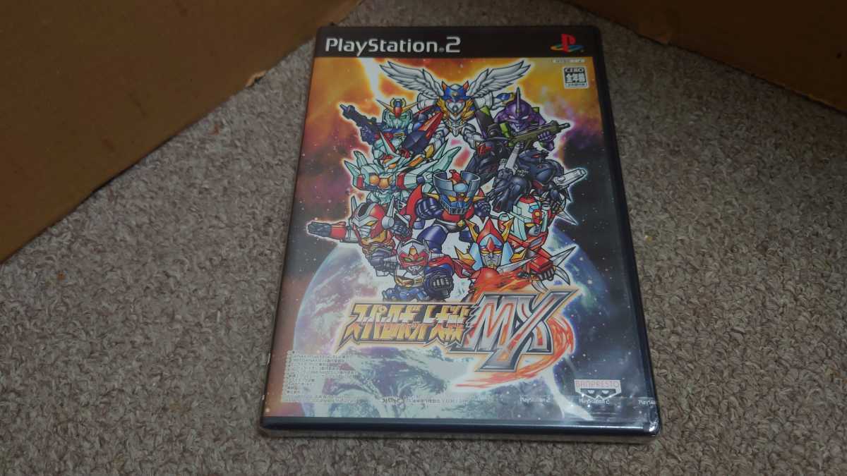 ＰＳ２★スーパーロボット大戦ＭＸ★新品未開封_画像1