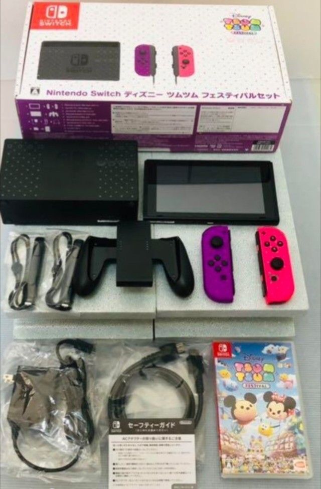 美品NINTENDOSWITCH ディズニー ツムツムフェスティバルセット-