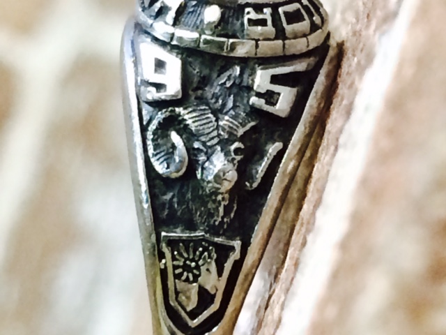 * редкий!1995 год б/у высокий school ring.USA б/у одежда.15 номер 16 номер. кольцо "college ring". красный серия.f&e. Vintage lagido стиль.RUDO. блокировка Biker 