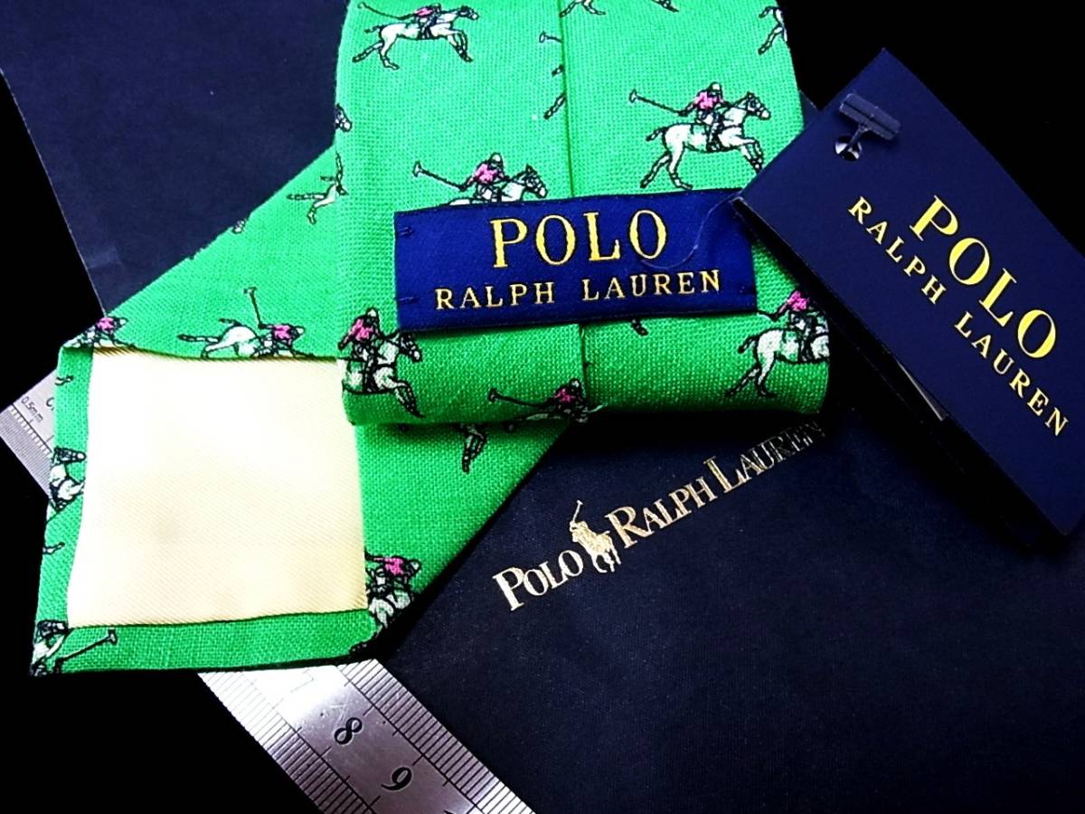 **:.*:[ new goods ]S0930T genuine Ralph Lauren high class model [ total horse ] necktie 