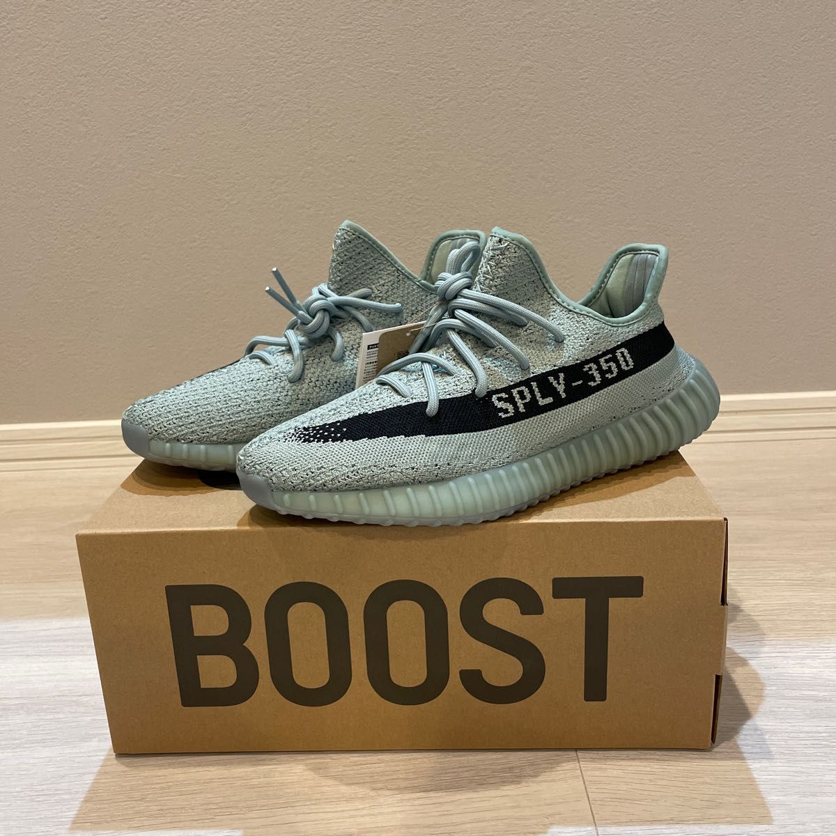 adidas YEEZY BOOST 350 V2 SALT メンズファッション シューズ www