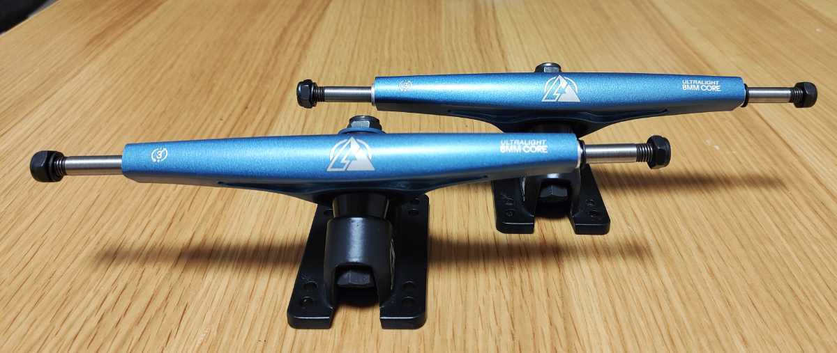 Atlas Ultralight 48 Degree Blue Steel Trucks アトラス トラック リバースキングピン RKP ダウンヒル フリーライドの画像2