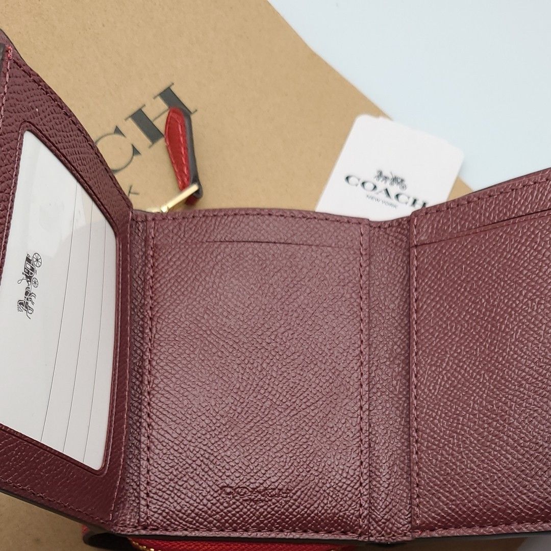 新作 新品 COACH 折り財布 3つ折り財布|PayPayフリマ