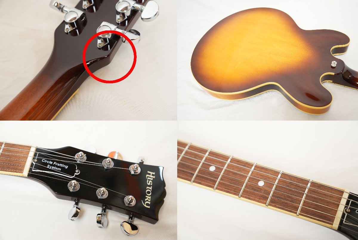 ☆HISTORY☆ZSA-CFS LBS ES-335コピーモデル 2003年製 美品 フジゲン製
