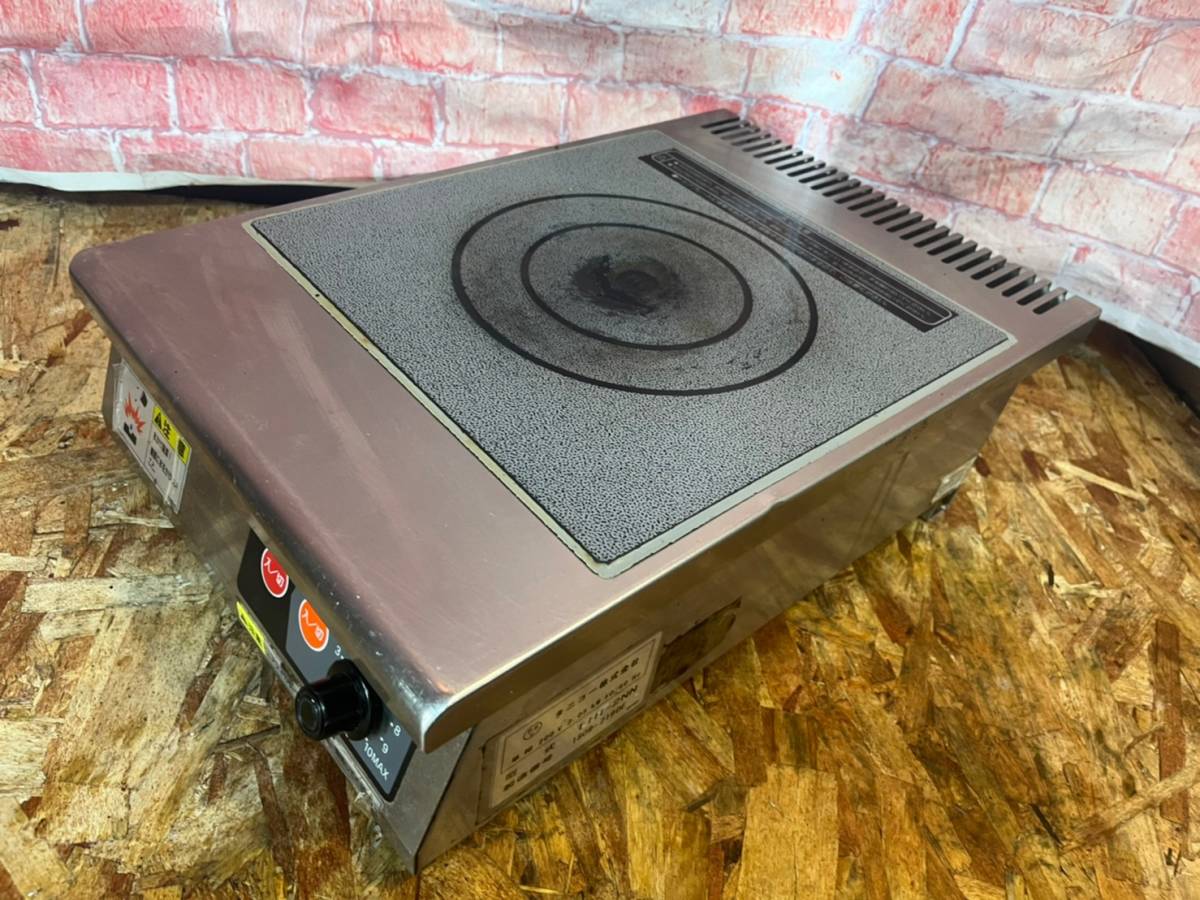 * secondhand goods * free shipping *ta Nico -IH portable cooking stove small size desk type TIH-2NN single phase 200V business use small size desk IH portable cooking stove 2018 year made 