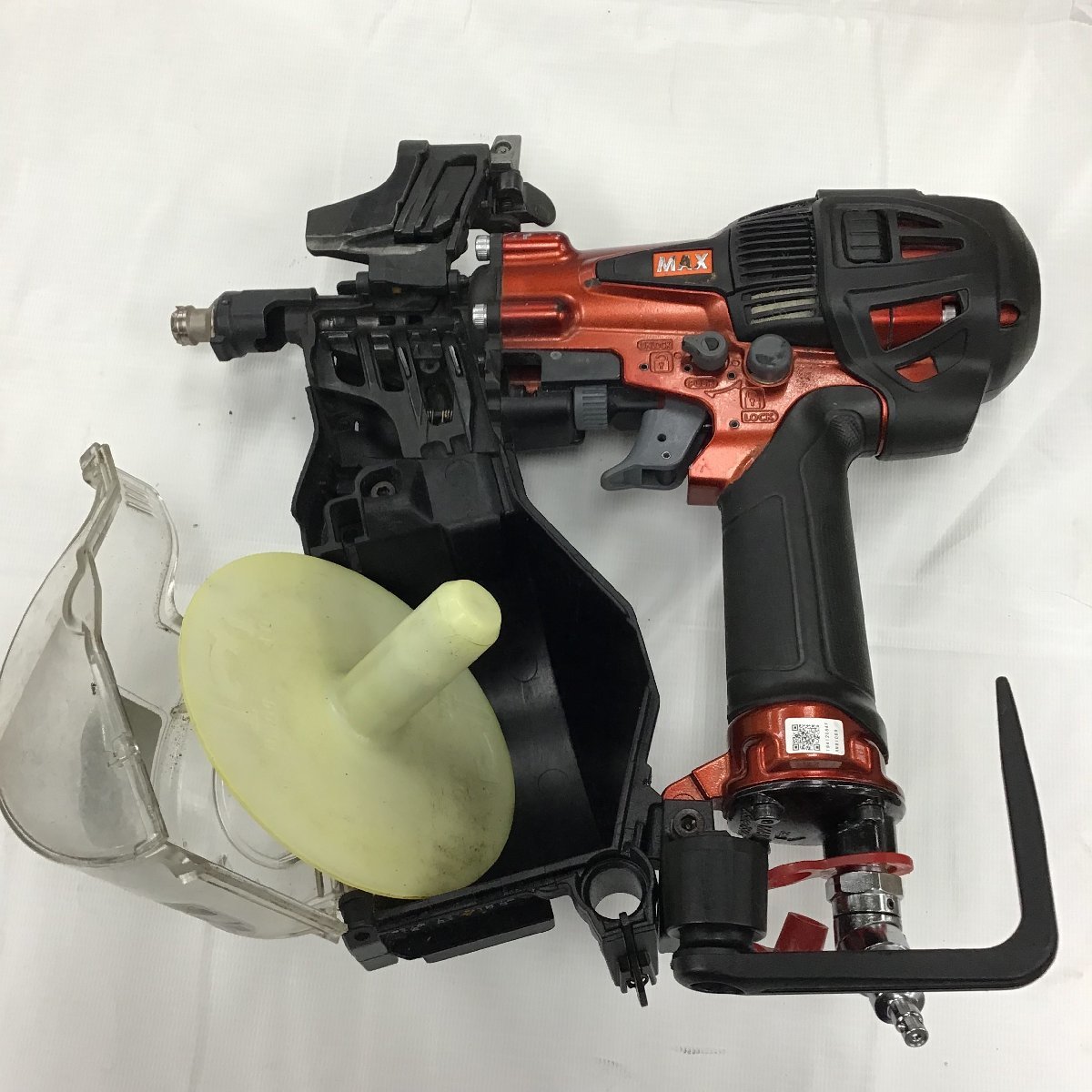 美品】☆マックス(MAX) 高圧エア釘打ち機 HN-50N3(D)-R