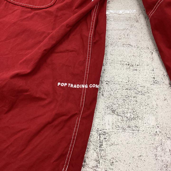 POP TRADING COMPANY ポップトレーディングカンパニー 長袖ワークシャツ W12317_画像3