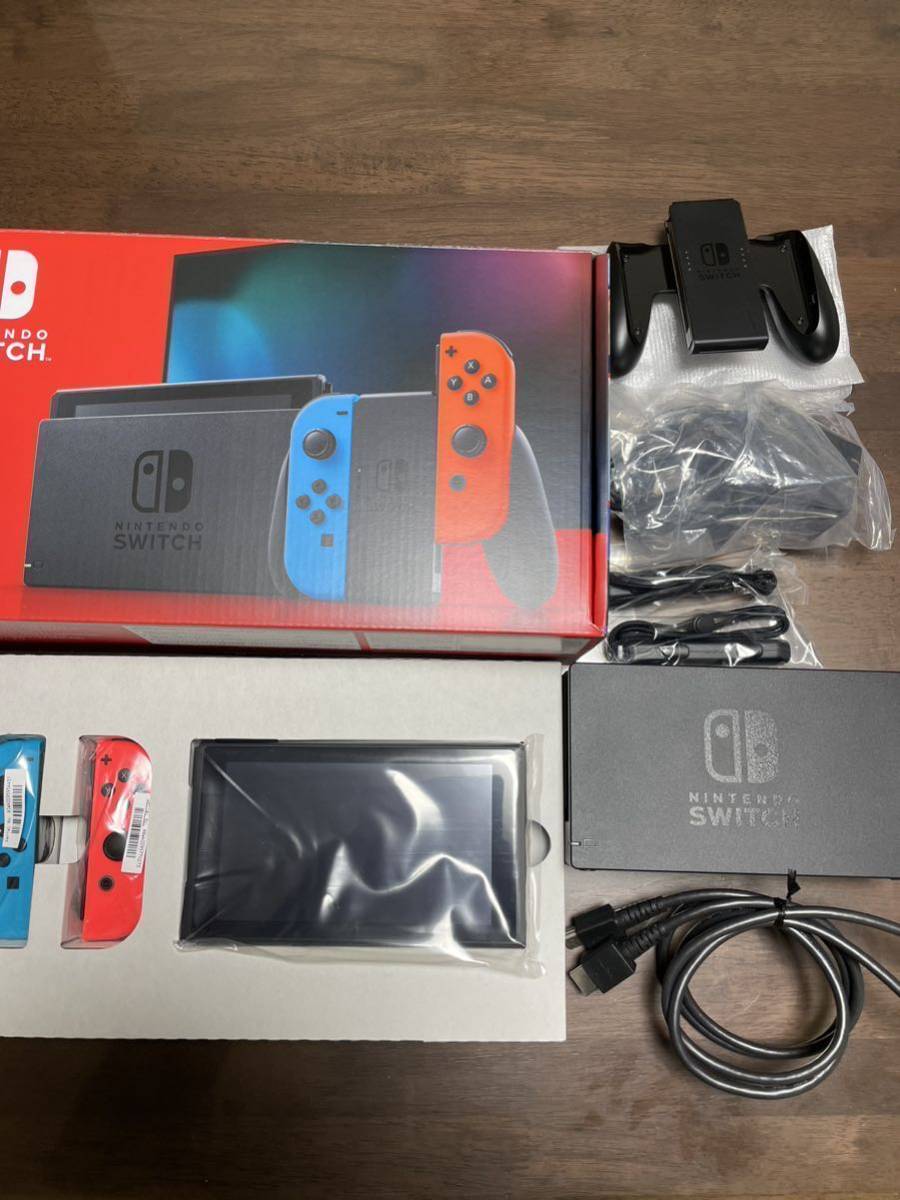 超美品スイッチ】Nintendo Switch ネオンブルー/レッド - library ...