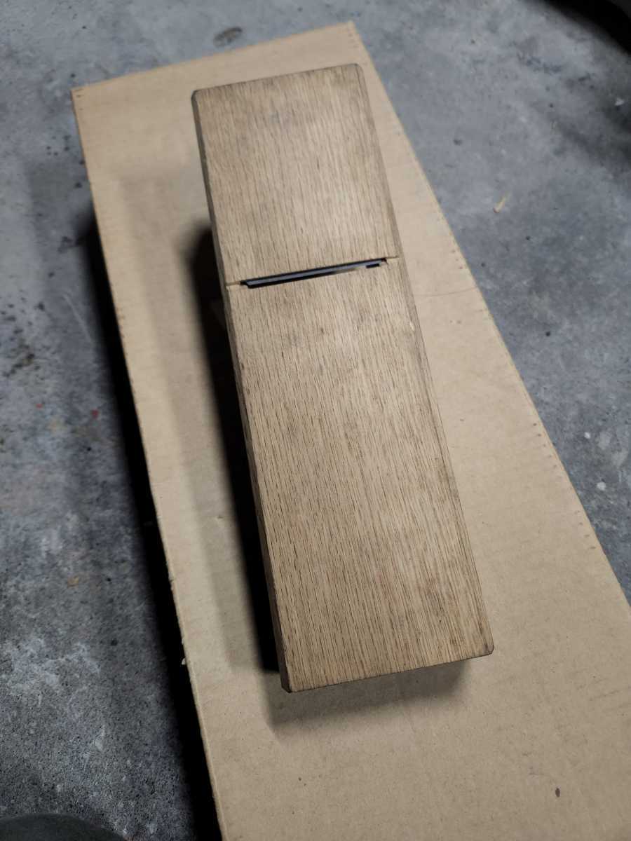 鉋 寸八 本銘 光國 試し研ぎぐらいの品 長期保管品
