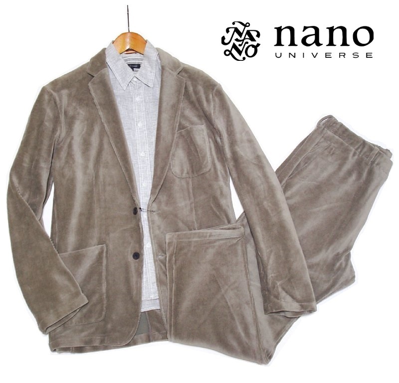 国内発送 新品! ナノ 秋冬 ストレッチ スーツ ビリキーノ イル universe 送料1000円☆nano (L) ベージュ セットアップ コーデュロイ 2B ユニバース Lサイズ 国内発送 新品! ナノ 秋冬 ストレッチ スーツ ビリキーノ イル universe 送料1000円☆nano (L) ベージュ セットアップ コーデュロイ 2B ユニバース Lサイズ