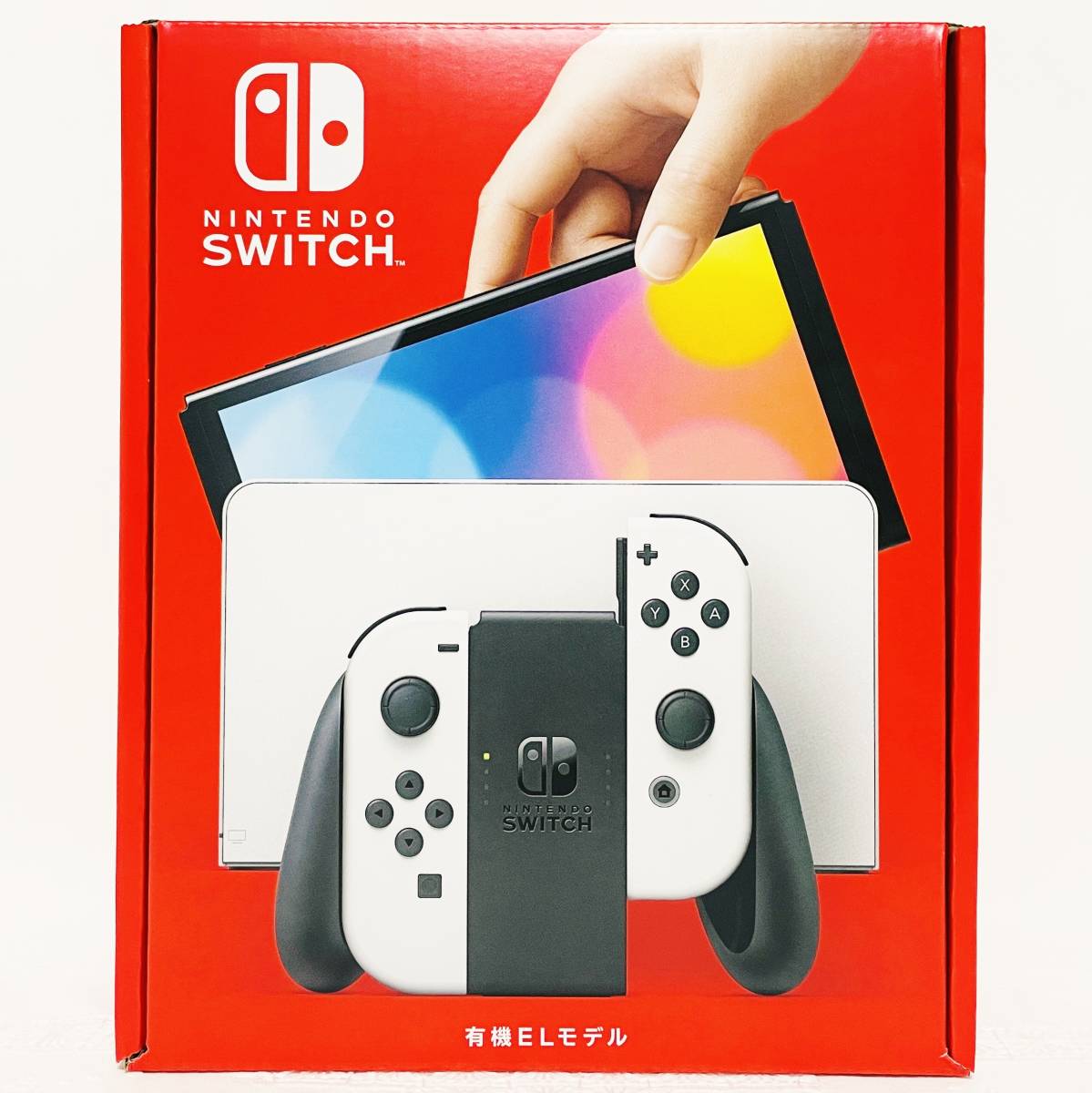 Switch本体有機EL JCホワイト　新品未開封 その他 テレビゲーム 本・音楽・ゲーム 通販限定商品