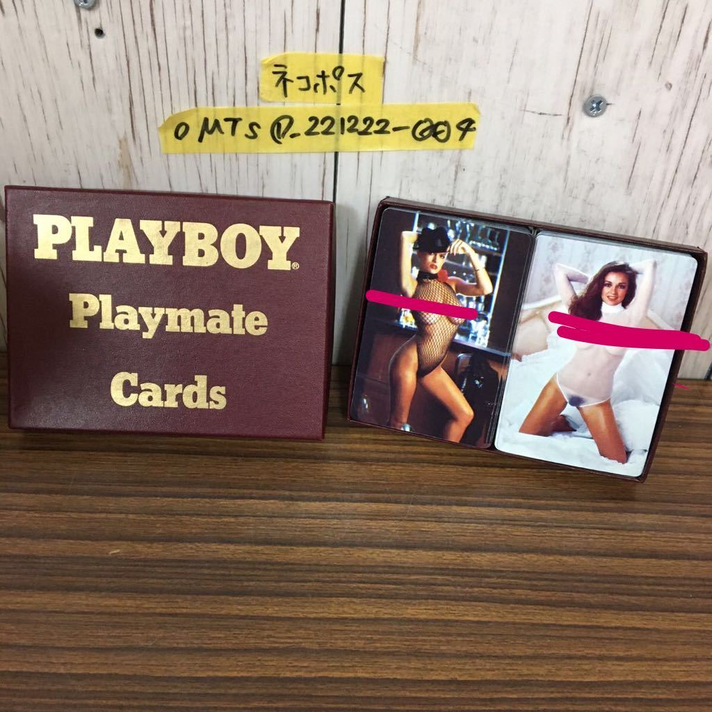 ◯トランプ PLAY BOY プレイボーイ プレイメイトカード トランプ 揃い 2組入の画像1