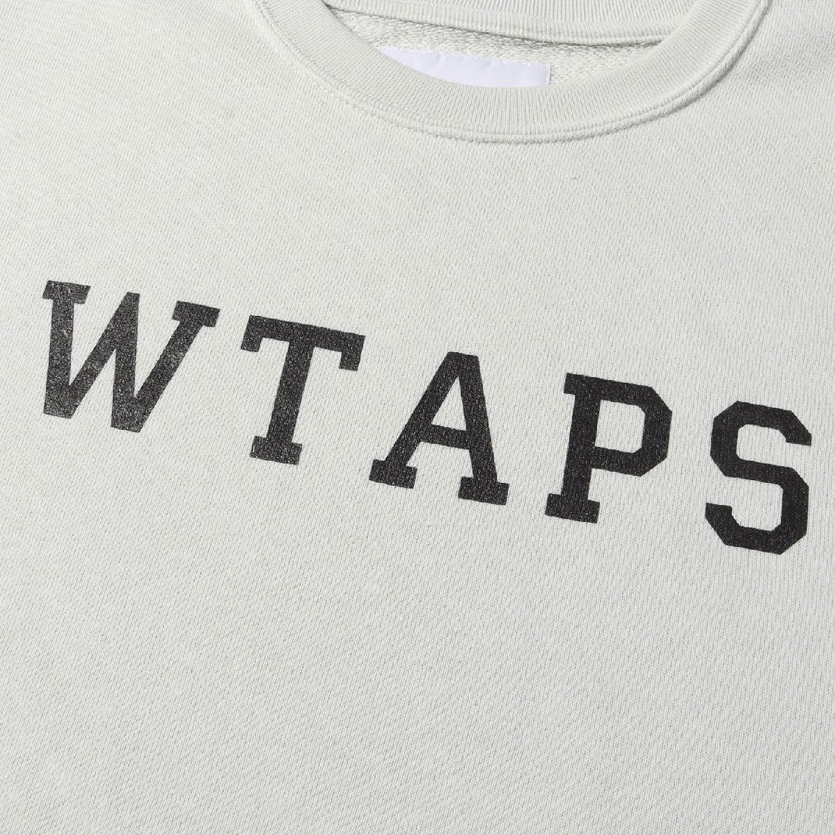 新品 WTAPS ダブルタップス スウェット ブランドロゴ クルーネック