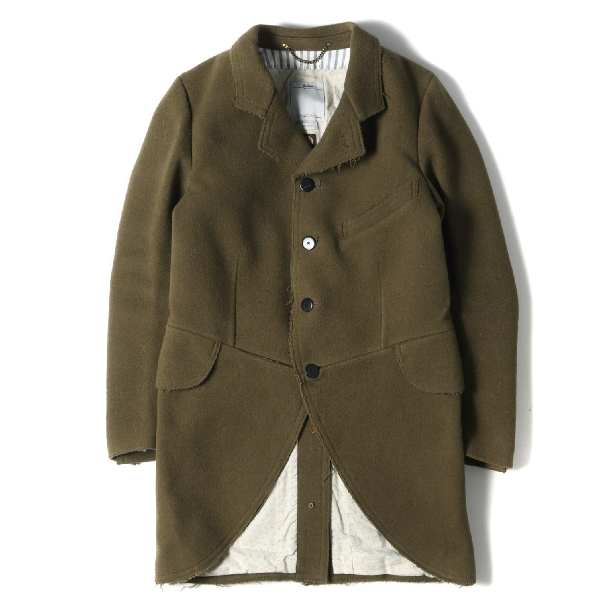 信頼 2L COAT MORNING ASCOT モーニングコート メルトンウール
