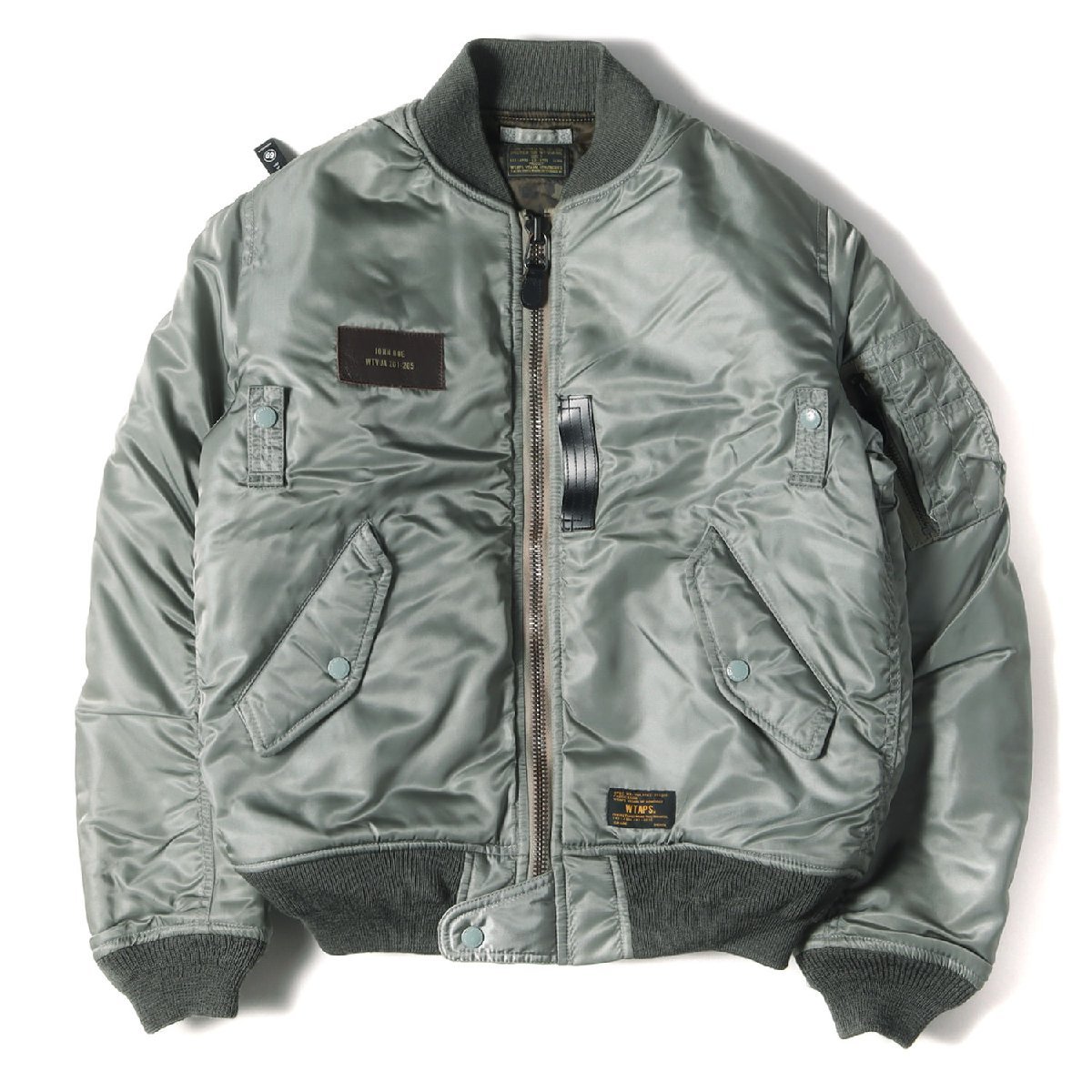 WTAPS ダブルタップス ジャケット 裏地レオパード柄 フライト