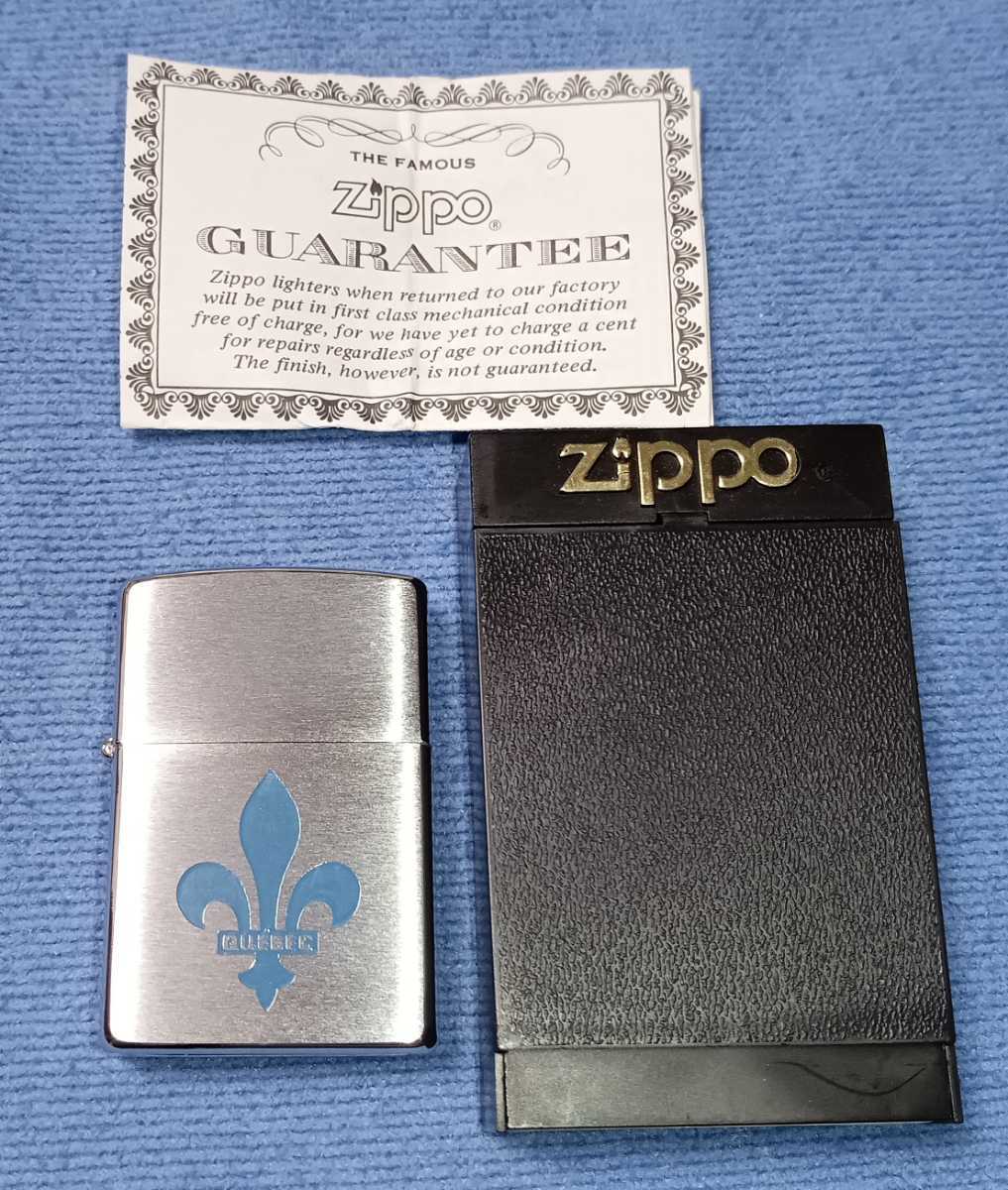 Zippo/ジッポー　CANADA QUEBEC　2000年製　カナダ　ケベック NIAGARA FALLS.ONTARIO　ユリの紋章_画像1