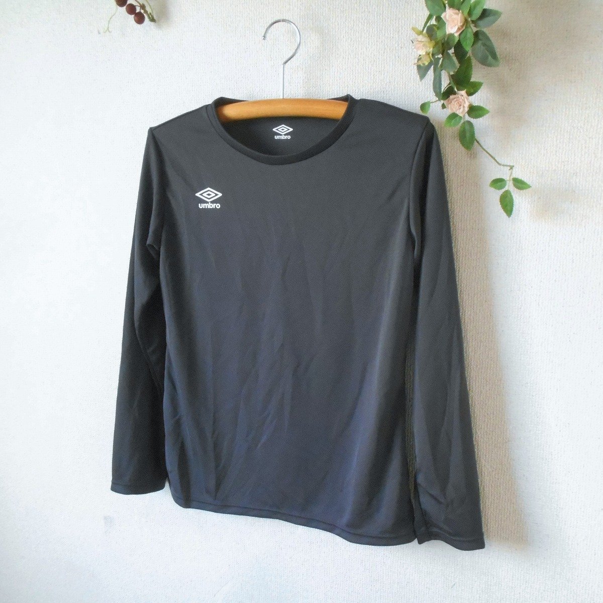 アンブロ umbro レディース 用 長袖 Ｔシャツ トレーニング ウエア L_画像4