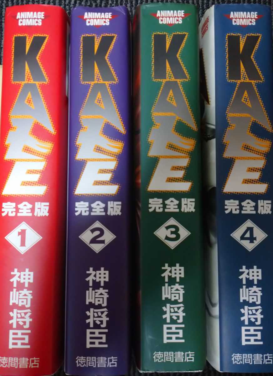 KAZE 完全版 全巻初版セット/徳間書店/アニメージュコミック/絶版/神崎将臣/完結セット/漫画/コミック/名作