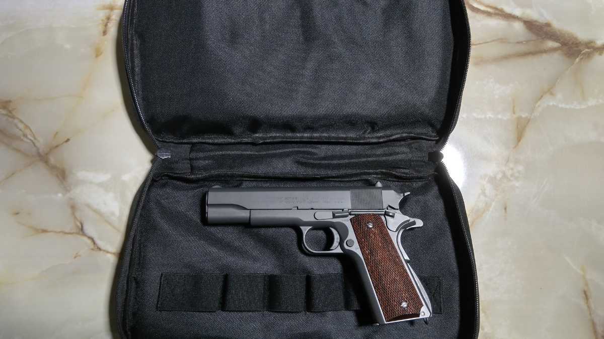 送料込み】WA M1911A1 木製グリップ HW ガスブローバック コルト
