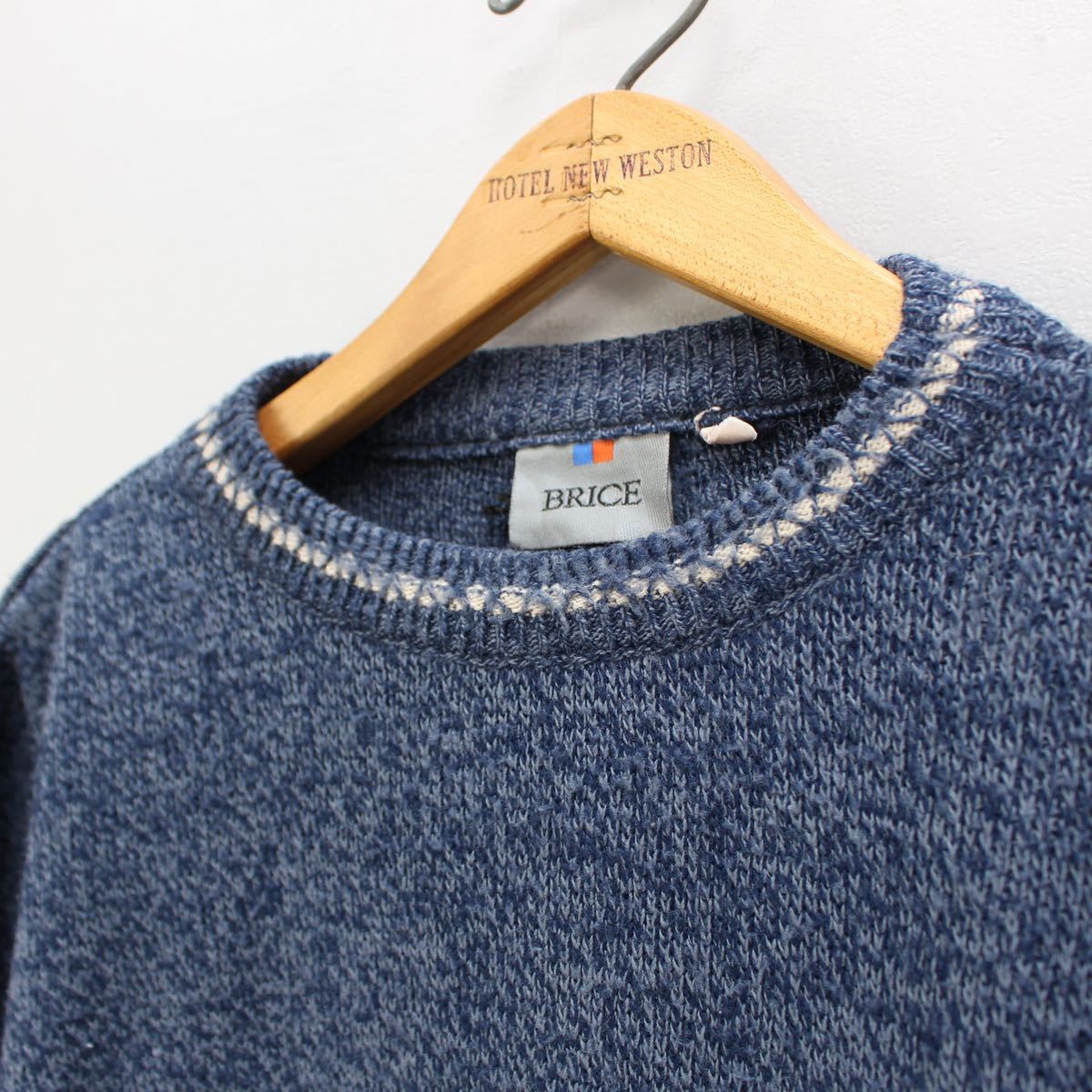 EU VINTAGE BRICE 3D DESIGN OVER KNIT/ヨーロッパ古着3Dデザインオーバーニット
