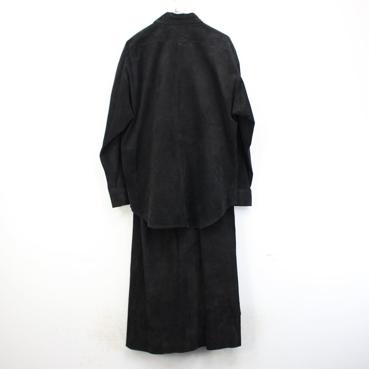 USA VINTAGE PIA Rucci BLACK LEATHER SET UP アメリカ古着ブラック