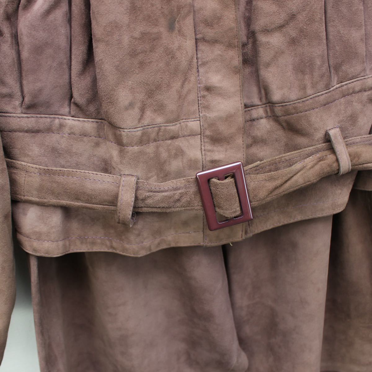 *SPECIAL ITEM* EU VINTAGE DESIGN LEATHER BLOUSON SET UP/ヨーロッパ古着デザインレザーブルゾンセットアップ