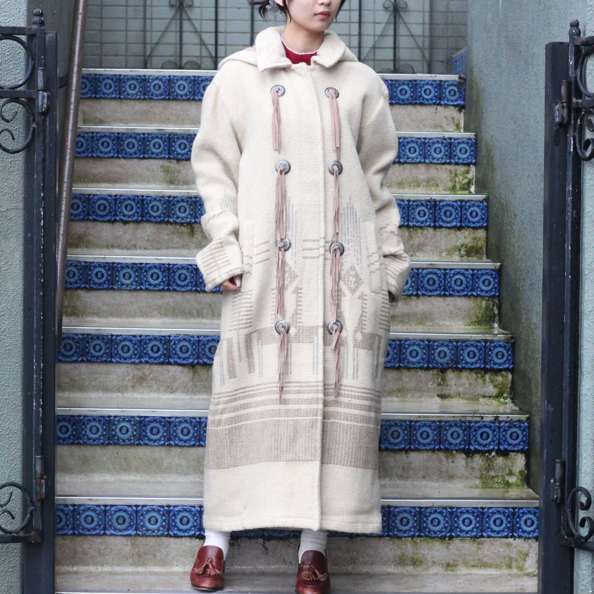SPECIAL ITEM* USA VINTAGE Woolrichアメリカ古着ウールリッチコンチョ