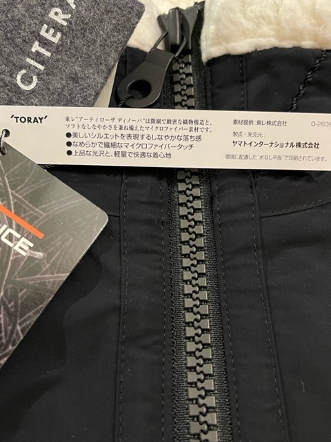 中ボア M 黒 防寒着 裏起毛 極暖 ブラック 兼用 コート 中ボア M 黒 防寒着 裏起毛 極暖 ブラック 兼用 コート