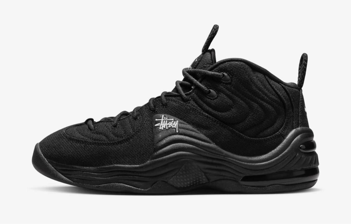 Nike air penny 2 black red sale