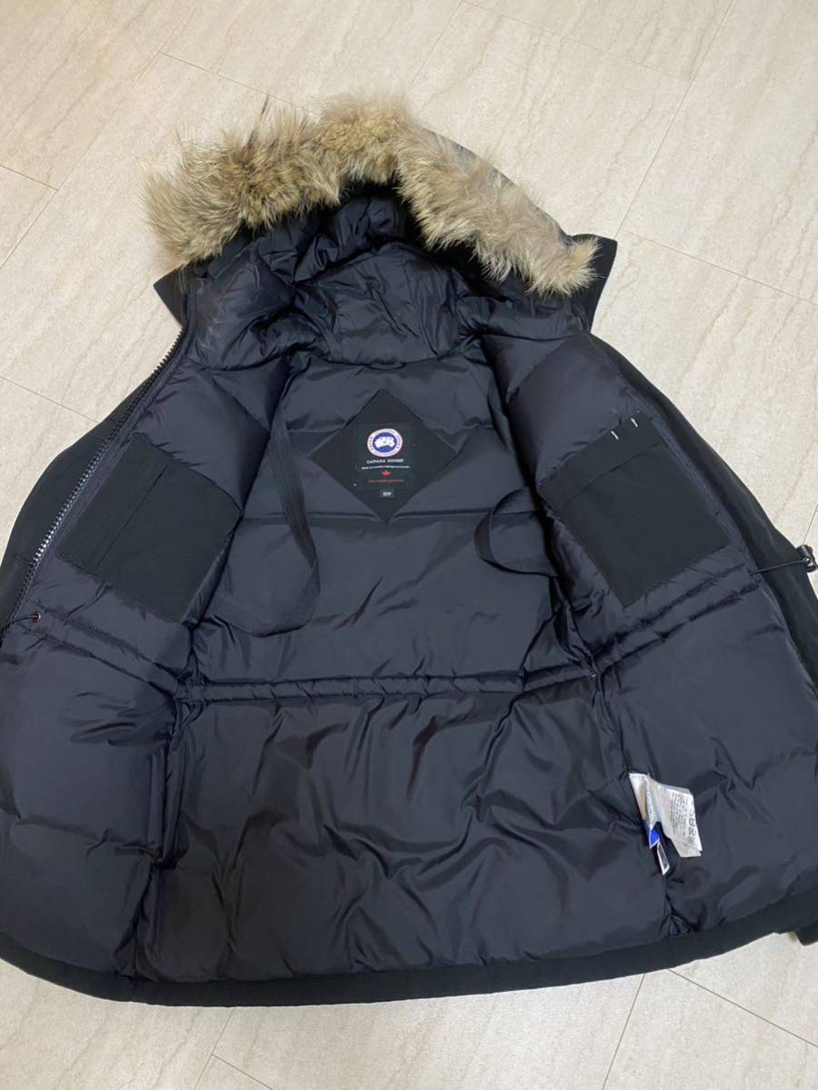 CANADA GOOSE カナダグース Jasper ジャスパー ファー取外し可能 ダウンジャケット ダウンコート 黒 ブラック XSサイズ レディース_画像5