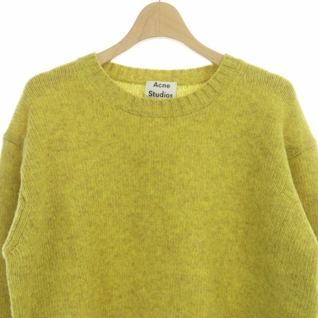 アクネ ストゥディオズ Acne Studios SAMARA WOOL ニット セーター XXS イエロー_画像3