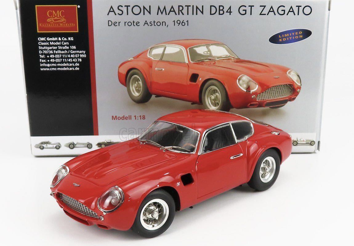 ◇ 1/18 CMC【アストン・マーチン DB4 GT ザガート 1961】レッド M-146