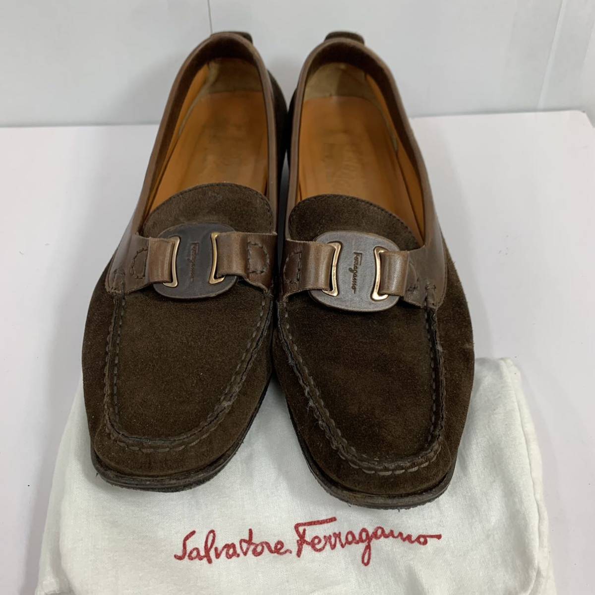 FERRAGAMO フェラガモ ローファー シューズ 靴 高級 有名 ブランド 女性用 婦人靴 おすすめ_画像5