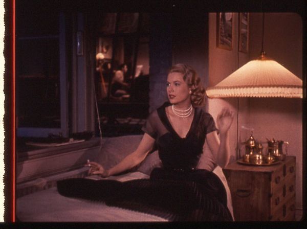 35㎜予告フィルム ×3コマ 「裏窓」 ⑨ 1990年代 1954年 グレース ケリーの画像3