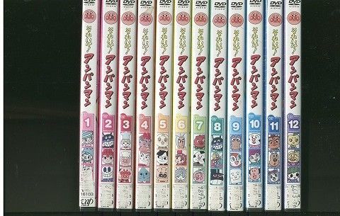 DVD それいけ アンパンマン 07 全12巻 レンタル版 A00105