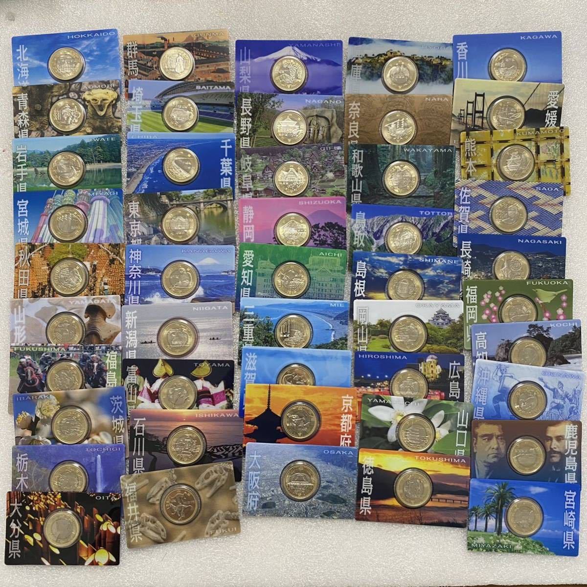 地方自治法施行60バイカラー・クラッド貨幣【47都道府県】カード型-