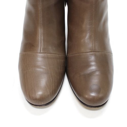 Steven Alan スティーブンアラン LEATHER SHORT BOOTS レザーショートブーツ 37 1/2 モカ_画像6