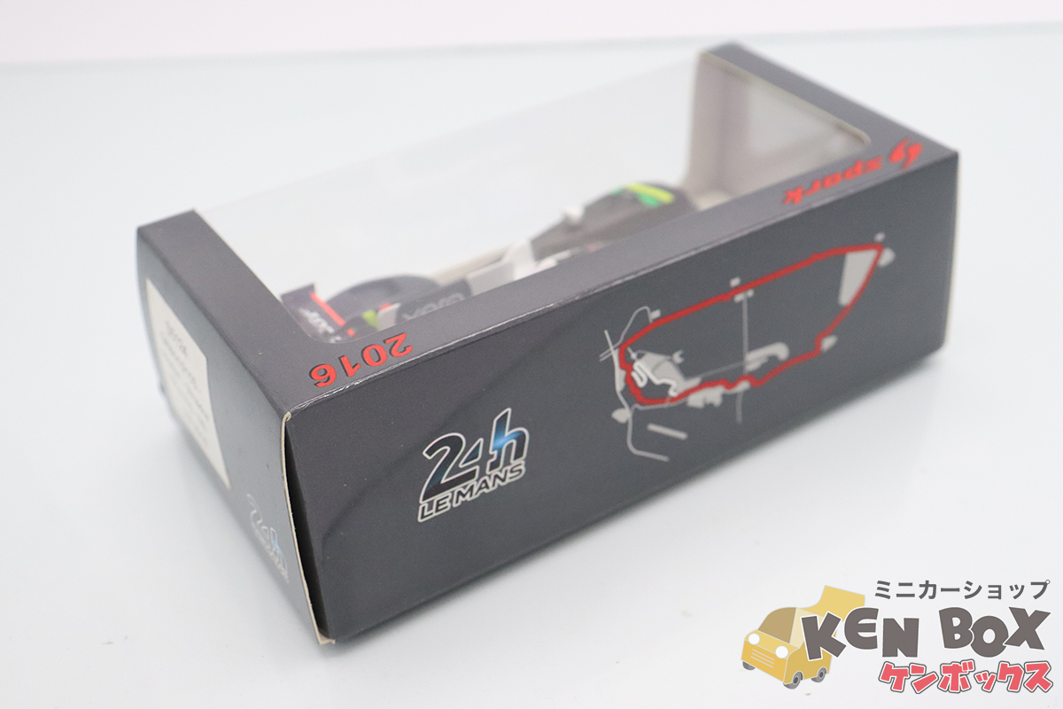 USED S=1/43 Spark スパーク S5124 Gibson ギブソン 015S Nissan 日産 Strakka Racing 8th LM2016 DUNLOP DELL #42 中国製 現状渡し
