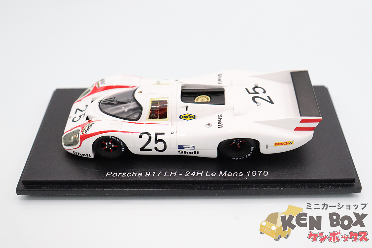 USED S=1/43 Spark スパーク S0930 Porsche ポルシェ 917 LM 24H Le Mans ルマン 1970 Shell GOOD YEAR #25 中国製 現状渡し_画像3