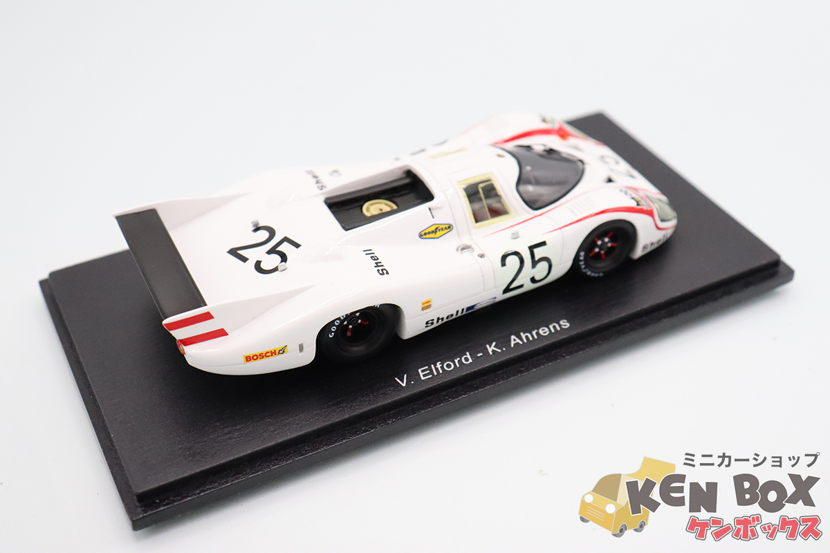 USED S=1/43 Spark スパーク S0930 Porsche ポルシェ 917 LM 24H Le Mans ルマン 1970 Shell GOOD YEAR #25 中国製 現状渡し_画像2