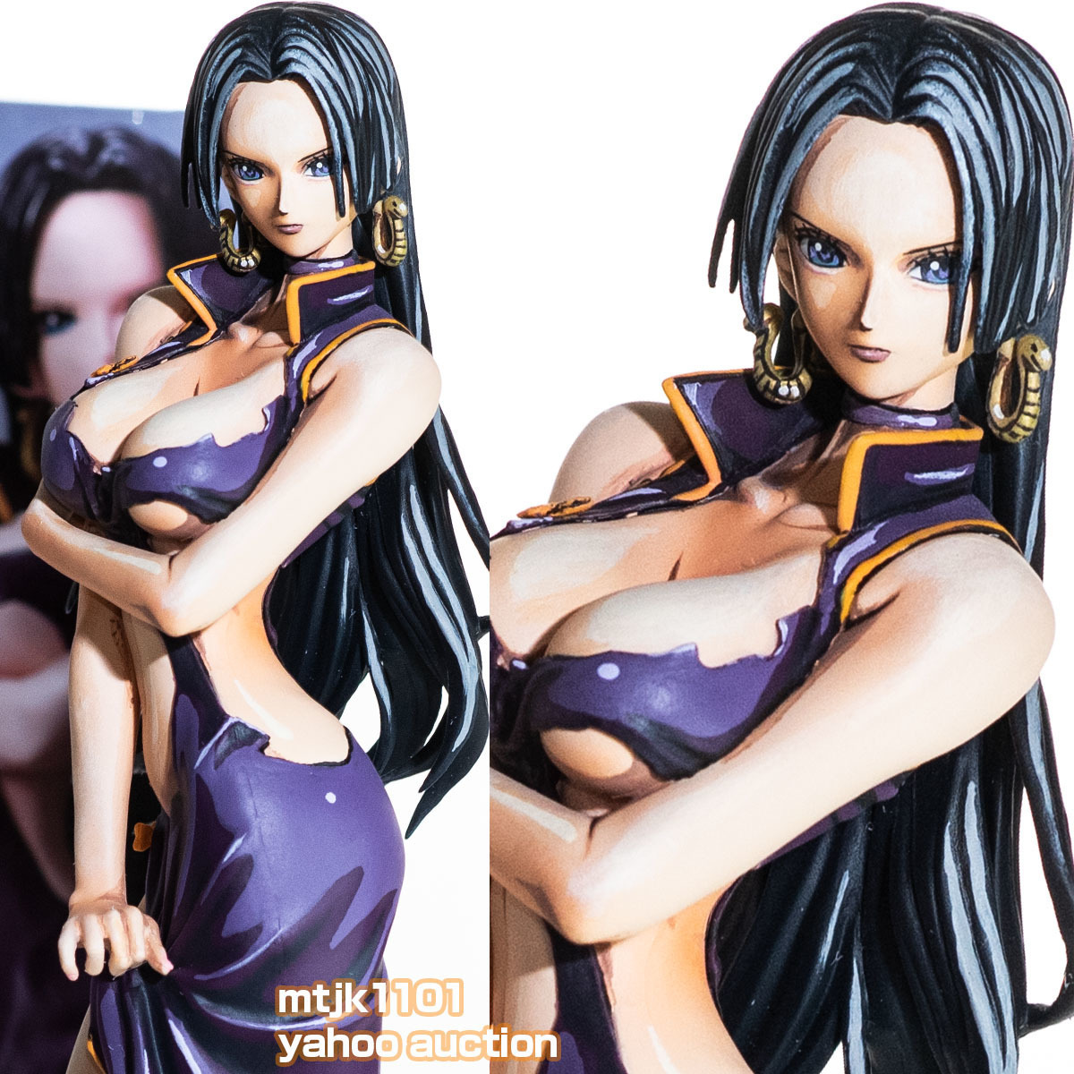 二次元 リペイント ハンコック ONE PIECE ワンピース GLITTER＆GLAMOURS CRASH STYLE ボア・ハンコック 2次元塗装 フィギュア ウタ 美少女