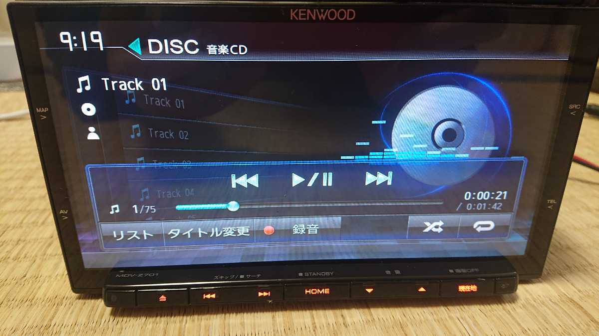 安価 カーナビ KENWOOD 2018年製 MDV-L505 カーナビ 地図2017年