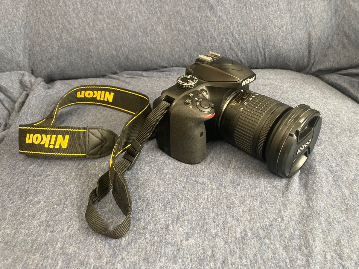 美品 Nikon D3400 18-55 VR レンスキット 広角レンズ付 取説 箱