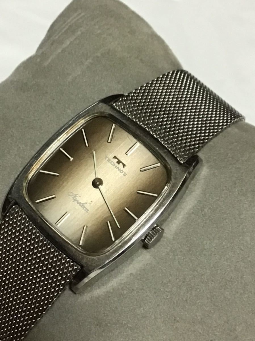 ☆超希少!美品!TECHNOS テクノス Napoleon ナポレオン 手巻き