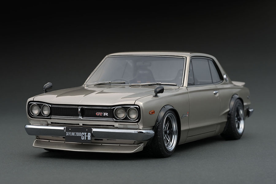 ★IG 1/18 日産 スカイライン ハコスカ 2000 GT-R／Nissan Skyline 2000 GT-R (KPGC10) Silver【IG0771】希少・入手困難な激レア品！_【IG0771】限定180個 入手困難 激レア品！